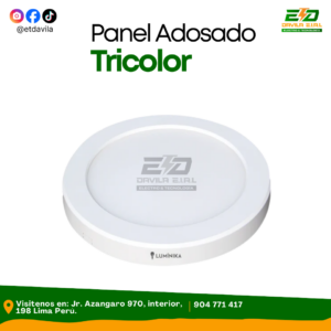 PANEL ADOSADO TRICOLOR